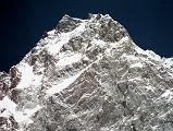 17 Nanga Parbat Rupal Face Summit Area Close Up From Rupal Face Base Camp Nanga Parbat Rupal Face Summit Area Close Up From Herligkoffer Rupal Face Base Camp. �My first impression on emerging onto the ridge from the South Face was for me the most powerful moment of the entire Nanga Parbat Expedition. Everything seemed so unreal, so quiet. And there was Gunther, right next to me.� (The Naked Mountain by Reinhold Messner)